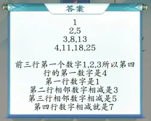 《全民汉字王》数字找规律图文攻略 《全民汉字王》数字找规律图文攻略