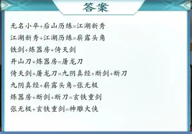 《全民汉字王》称霸武林图文攻略 《全民汉字王》称霸武林图文攻略