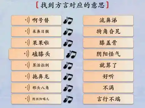 《汉字神操作》方言考试5怎么通关 《汉字神操作》方言考试5怎么通关